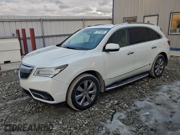 ✅ 2016 Acura MDX Advance • VIN: 5FRYD4H92GB011528 • Lot: 72874895. Wystawiony na Copart z przebiegiem 154 319 mil. Bezpłatny archiwum sprzedaży aukcyjnych z USA i szczegółowy raport historii pojazdu na DreamBid. Zdjęcie 1.