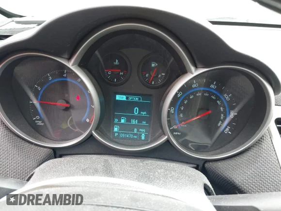 ✅ 2015 Chevrolet Cruze LT • VIN: 1G1PC5SB9F7193954 • Lot: 44905763. Listed on IAAI with 91,470 mi. Free auction sales archive from the USA and detailed vehicle history report at DreamBid. Image 7.