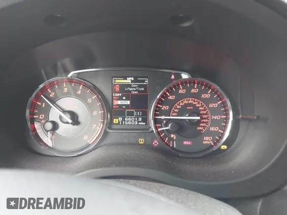 ✅ 2017 Subaru WRX STI Limited • VIN: JF1VA2Z60H9800767 • Лот: 41474873. Опубліковано раніше на IAAI з пробігом 115 603 миль. Безкоштовний доступ до архіву аукціонних продажів зі США та докладний звіт про історію автомобіля на DreamBid. Зображення 7.