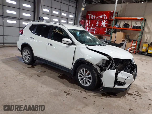 ✅ 2018 Nissan Rogue S • VIN: 5N1AT2MV8JC767281 • Лот: 41312520. Опубликован ранее на IAAI с пробегом 2 575 542 миль. Бесплатный доступ к архиву аукционных продаж из США и подробный отчёт об истории автомобиля на DreamBid. Изображение 1.