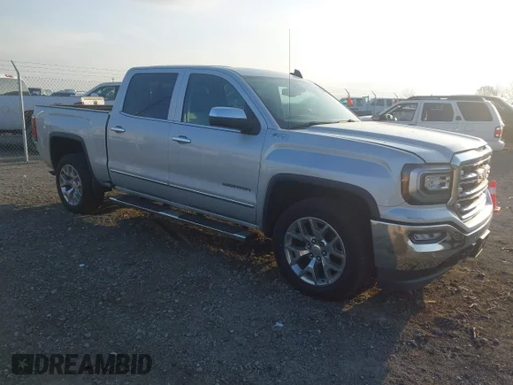 ✅ 2017 GMC Sierra 1500 SLT • VIN: 3GTU2NEC8HG178483 • Lot: 44710898. Listed on IAAI with 118,459 mi. Free auction sales archive from the USA and detailed vehicle history report at DreamBid. Image 1.