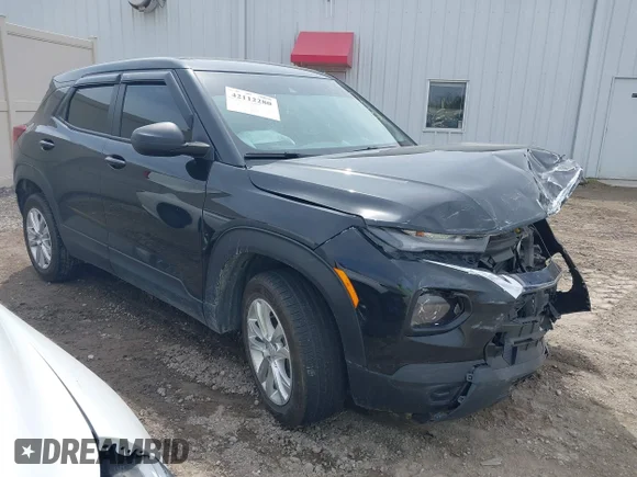 ✅ 2022 Chevrolet TrailBlazer LS • VIN: KL79MNSLXNB015243 • Lot: 42112280. Listed on IAAI with 66,024 mi. Free auction sales archive from the USA and detailed vehicle history report at DreamBid. Image 1.