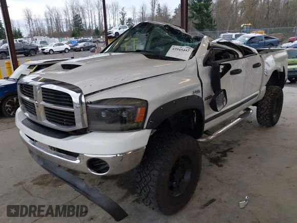 ✅ 2006 Dodge 2500 SLT • VIN: 1D7KS28D26J221842 • Lot: 43945442. Wystawiony na IAAI z przebiegiem 151 935 mil. Bezpłatny archiwum sprzedaży aukcyjnych z USA i szczegółowy raport historii pojazdu na DreamBid. Zdjęcie 2.
