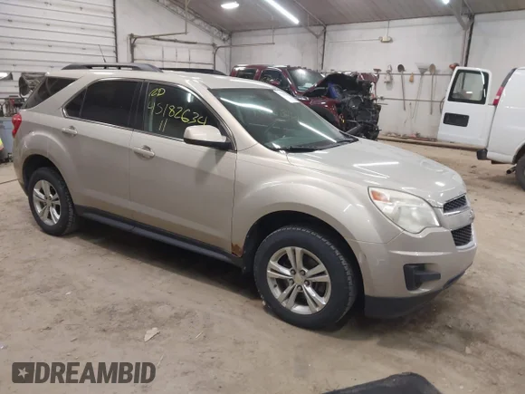✅ 2011 Chevrolet Equinox 1LT • VIN: 2CNFLEEC5B6258215 • Lot: 45182634. Listed on IAAI with 78,615 mi. Free auction sales archive from the USA and detailed vehicle history report at DreamBid. Image 1.