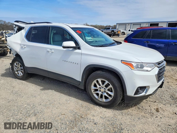 ✅ 2019 Chevrolet Traverse LT Cloth • VIN: 1GNERGKW0KJ105440 • Lot: 46417196. Wystawiony na Copart z przebiegiem 50 864 mil. Bezpłatny archiwum sprzedaży aukcyjnych z USA i szczegółowy raport historii pojazdu na DreamBid. Zdjęcie 4.