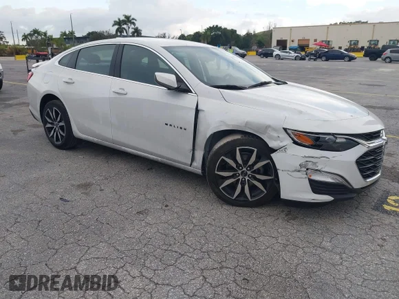 ✅ 2022 Chevrolet Malibu RS • VIN: 1G1ZG5STXNF114639 • Лот: 41085613. Опубликован ранее на IAAI с пробегом 53 398 миль. Бесплатный доступ к архиву аукционных продаж из США и подробный отчёт об истории автомобиля на DreamBid. Изображение 1.