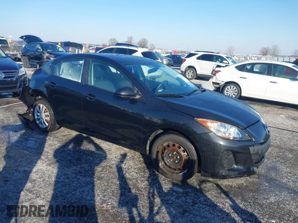 ✅ 2012 Mazda 3 i Sport • VIN: JM1BL1UG3C1526182 • Lot: 41284428. Wystawiony na IAAI z przebiegiem 153 809 mil. Bezpłatny archiwum sprzedaży aukcyjnych z USA i szczegółowy raport historii pojazdu na DreamBid. Zdjęcie 1.