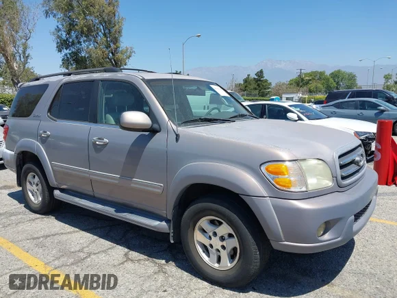 ✅ 2001 Toyota Sequoia Limited • VIN: 5TDZT38A71S049580 • Лот: 45396385. Опубліковано раніше на IAAI з пробігом 146 552 миль. Безкоштовний доступ до архіву аукціонних продажів зі США та докладний звіт про історію автомобіля на DreamBid. Зображення 1.