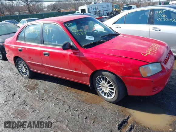 ✅ 2002 Hyundai Accent GL • VIN: KMHCG45C62U283773 • Лот: 44448787. Опубліковано раніше на IAAI з пробігом Не вказано. Безкоштовний доступ до архіву аукціонних продажів зі США та докладний звіт про історію автомобіля на DreamBid. Зображення 1.