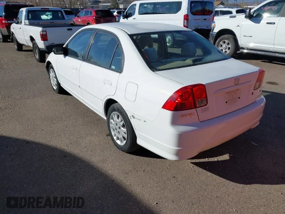 ✅ 2004 Honda Civic LX • VIN: 2HGES165X4H566114 • Lot: 44205657. Wystawiony na IAAI z przebiegiem 43 489 mil. Bezpłatny archiwum sprzedaży aukcyjnych z USA i szczegółowy raport historii pojazdu na DreamBid. Zdjęcie 3.
