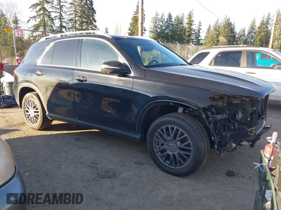 ✅ 2022 Mercedes-Benz GLE 450 • VIN: 4JGFB5KB8NA703553 • Lot: 44196828. Listed on IAAI with 38,711 mi. Free auction sales archive from the USA and detailed vehicle history report at DreamBid. Image 1.