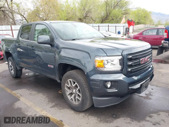 ✅ 2019 GMC Canyon 4WD All Terrain • VIN: 1GTP6FE16K1326917 • Lot: 44760833. Listed on IAAI with 29,034 mi. Free auction sales archive from the USA and detailed vehicle history report at DreamBid. Image 1.