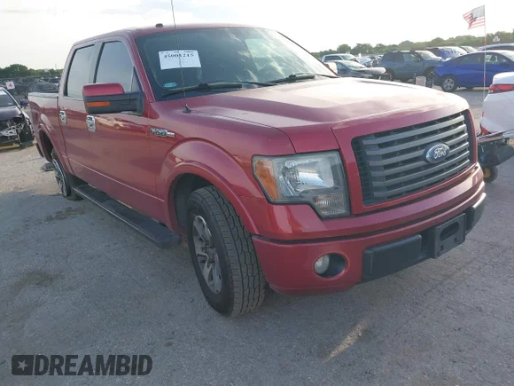 ✅ 2010 Ford F-150 XL • VIN: 1FTEW1C86AKB57663 • Lot: 45001215. Listed on IAAI with 235,270 mi. Free auction sales archive from the USA and detailed vehicle history report at DreamBid. Image 1.