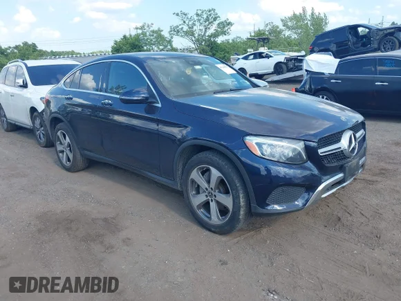 ✅ 2018 Mercedes-Benz GLC 300 • VIN: WDC0J4KB7JF314479 • Lot: 45148034. Listed on IAAI with 57,040 mi. Free auction sales archive from the USA and detailed vehicle history report at DreamBid. Image 1.