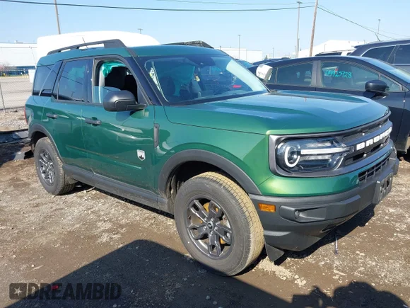 ✅ 2023 Ford Bronco Sport Big Bend • VIN: 3FMCR9B63PRD86346 • Лот: 44928388. Опубликован ранее на IAAI с пробегом 42 008 миль. Бесплатный доступ к архиву аукционных продаж из США и подробный отчёт об истории автомобиля на DreamBid. Изображение 1.