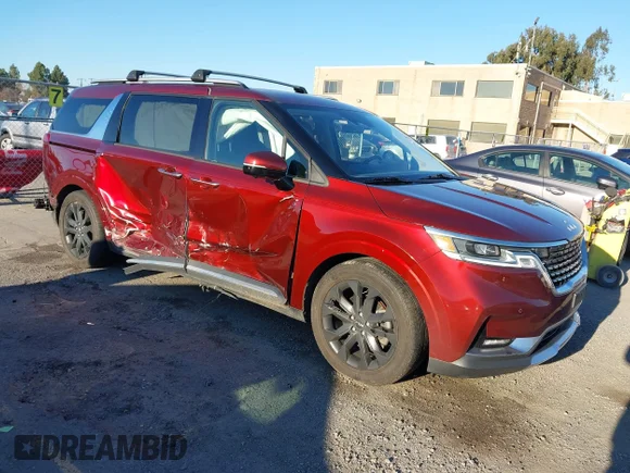 ✅ 2022 Kia Carnival SX Prestige • VIN: KNDNE5H35N6103020 • Лот: 44145658. Опубліковано раніше на IAAI з пробігом 72 134 миль. Безкоштовний доступ до архіву аукціонних продажів зі США та докладний звіт про історію автомобіля на DreamBid. Зображення 1.