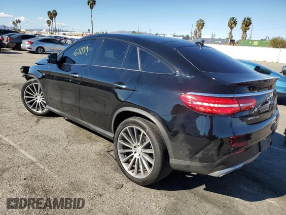 ✅ 2018 Mercedes-Benz GLE 43 AMG • VIN: 4JGED6EB4JA108197 • Lot: 65715252. Wystawiony na Copart z przebiegiem 61 039 mil. Bezpłatny archiwum sprzedaży aukcyjnych z USA i szczegółowy raport historii pojazdu na DreamBid. Zdjęcie 3.