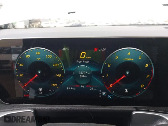 ✅ 2020 Mercedes-Benz GLB 250 • VIN: W1N4M4GB0LW041758 • Lot: 44259536. Wystawiony na IAAI z przebiegiem 76 707 mil. Bezpłatny archiwum sprzedaży aukcyjnych z USA i szczegółowy raport historii pojazdu na DreamBid. Zdjęcie 7.