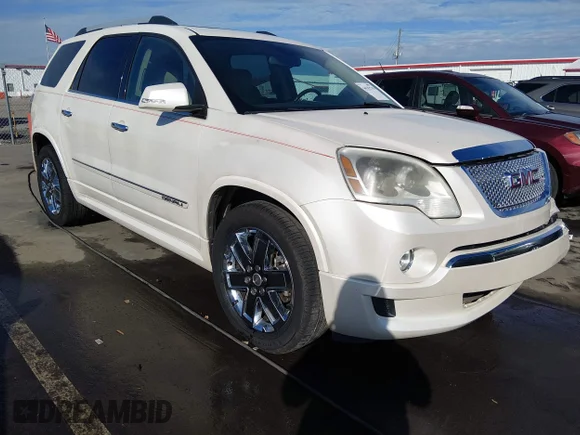 ✅ 2012 GMC Acadia Denali • VIN: 1GKKRTED5CJ102165 • Lot: 44182739. Wystawiony na IAAI z przebiegiem 159 178 mil. Bezpłatny archiwum sprzedaży aukcyjnych z USA i szczegółowy raport historii pojazdu na DreamBid. Zdjęcie 1.