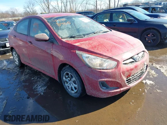 ✅ 2013 Hyundai Accent GLS • VIN: KMHCT4AE3DU312314 • Lot: 44468405. Listed on IAAI with 142,710 mi. Free auction sales archive from the USA and detailed vehicle history report at DreamBid. Image 1.