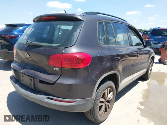 ✅ 2016 Volkswagen Tiguan S • VIN: WVGAV7AX6GW572350 • Лот: 45095905. Опубліковано раніше на IAAI з пробігом 149 891 миль. Безкоштовний доступ до архіву аукціонних продажів зі США та докладний звіт про історію автомобіля на DreamBid. Зображення 4.