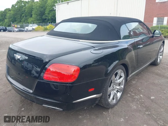 ✅ 2012 Bentley Continental GT • VIN: SCBGR3ZA1CC075068 • Lot: 42525968. Listed on IAAI with 121,147 mi. Free auction sales archive from the USA and detailed vehicle history report at DreamBid. Image 4.
