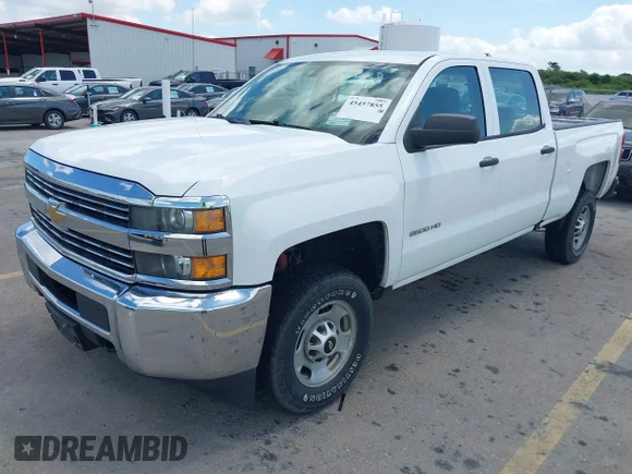 ✅ 2016 Chevrolet Silverado 2500HD Work Truck • VIN: 1GC1KUEG3GF200406 • Lot: 45457855. Listed on IAAI with 56,367 mi. Free auction sales archive from the USA and detailed vehicle history report at DreamBid. Image 2.
