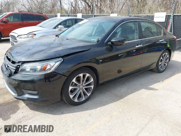 ✅ 2015 Honda Accord Sport • VIN: 1HGCR2F57FA058323 • Lot: 44627908. Wystawiony na IAAI z przebiegiem 180 451 mil. Bezpłatny archiwum sprzedaży aukcyjnych z USA i szczegółowy raport historii pojazdu na DreamBid. Zdjęcie 2.