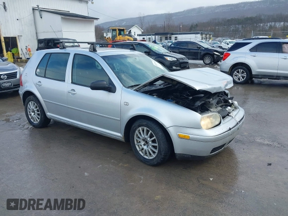 ✅ 2005 Volkswagen Golf GLS • VIN: 9BWGR61J554016277 • Lot: 41557002. Wystawiony na IAAI z przebiegiem 265 161 mil. Bezpłatny archiwum sprzedaży aukcyjnych z USA i szczegółowy raport historii pojazdu na DreamBid. Zdjęcie 1.