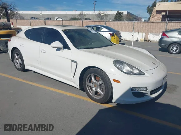 ✅ 2011 Porsche Panamera • VIN: WP0AA2A74BL018642 • Lot: 44628111. Listed on IAAI with 71,535 mi. Free auction sales archive from the USA and detailed vehicle history report at DreamBid. Image 1.