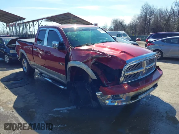 ✅ 2009 Dodge 1500 SLT • VIN: 1D3HV18T49S811107 • Лот: 41663566. Опубліковано раніше на IAAI з пробігом 179 898 миль. Безкоштовний доступ до архіву аукціонних продажів зі США та докладний звіт про історію автомобіля на DreamBid. Зображення 1.