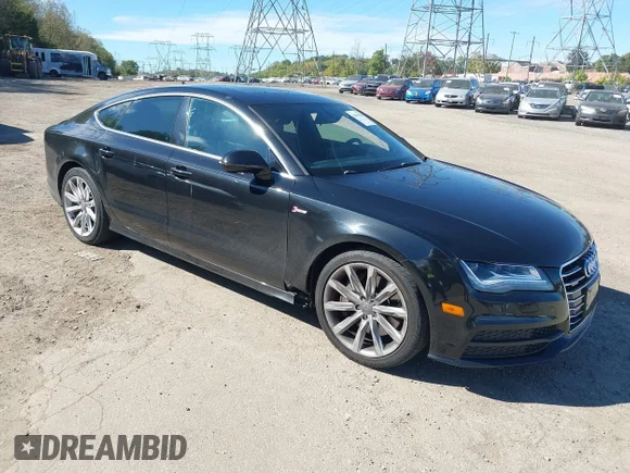 ✅ 2014 Audi A7 Prestige • VIN: WAU2GAFC0EN028643 • Lot: 43467064. Listed on IAAI with 146,204 mi. Free auction sales archive from the USA and detailed vehicle history report at DreamBid. Image 1.