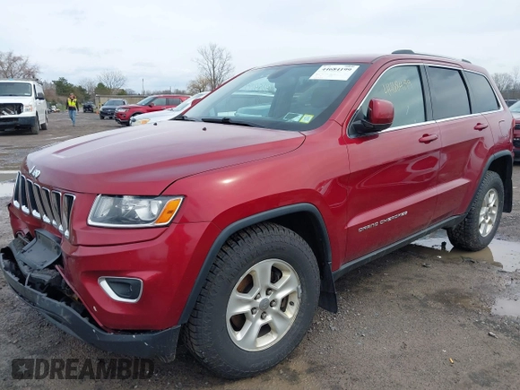 ✅ 2014 Jeep Grand Cherokee Laredo • VIN: 1C4RJFAG8EC466235 • Lot: 45106031. Wystawiony na IAAI z przebiegiem 163 797 mil. Bezpłatny archiwum sprzedaży aukcyjnych z USA i szczegółowy raport historii pojazdu na DreamBid. Zdjęcie 2.