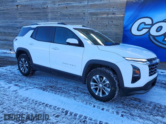 ✅ 2025 Chevrolet Equinox AWD LT • VIN: 3GNAXPEG7SL260973 • Lot: 72560545. Wystawiony na Copart z przebiegiem 23 695 mil. Bezpłatny archiwum sprzedaży aukcyjnych z USA i szczegółowy raport historii pojazdu na DreamBid. Zdjęcie 4.