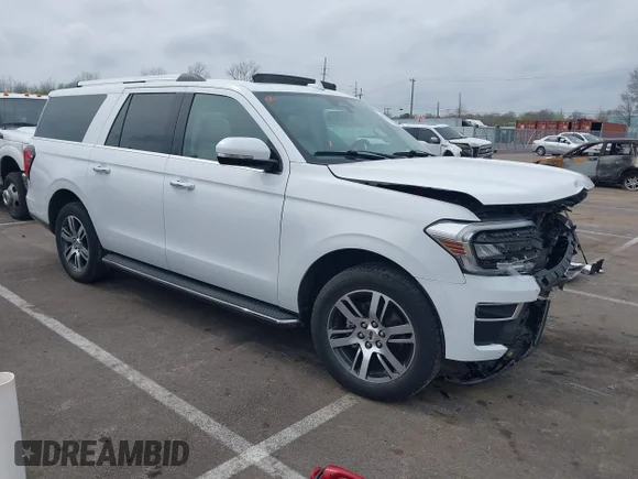 ✅ 2023 Ford Expedition Max Limited • VIN: 1FMJK1K88PEA11781 • Lot: 44562124. Wystawiony na IAAI z przebiegiem 87 665 mil. Bezpłatny archiwum sprzedaży aukcyjnych z USA i szczegółowy raport historii pojazdu na DreamBid. Zdjęcie 1.