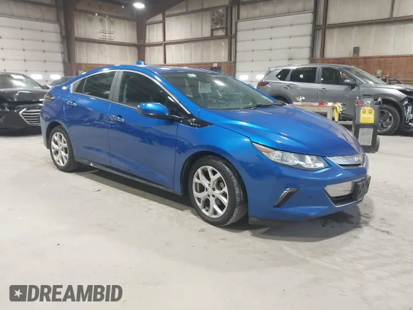 ✅ 2018 Chevrolet Volt Premier • VIN: 1G1RD6S56JU147708 • Лот: 43423260. Опубликован ранее на IAAI с пробегом 32 666 миль. Бесплатный доступ к архиву аукционных продаж из США и подробный отчёт об истории автомобиля на DreamBid. Изображение 1.