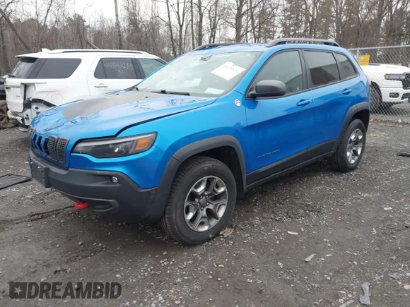 ✅ 2019 Jeep Cherokee Trailhawk • VIN: 1C4PJMBX6KD430057 • Лот: 44672601. Опубліковано раніше на IAAI з пробігом 124 562 миль. Безкоштовний доступ до архіву аукціонних продажів зі США та докладний звіт про історію автомобіля на DreamBid. Зображення 2.