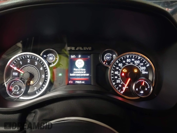 ✅ 2019 Ram 1500 Big Horn • VIN: 1C6SRFFT6KN594187 • Lot: 44616011. Wystawiony na IAAI z przebiegiem 79 825 mil. Bezpłatny archiwum sprzedaży aukcyjnych z USA i szczegółowy raport historii pojazdu na DreamBid. Zdjęcie 7.