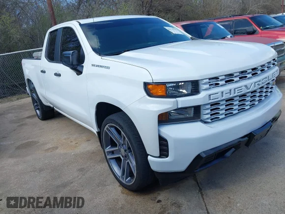 ✅ 2021 Chevrolet Silverado 1500 Work Truck • VIN: 1GCRWAEH0MZ217026 • Лот: 44576198. Опубликован ранее на IAAI с пробегом 20 166 миль. Бесплатный доступ к архиву аукционных продаж из США и подробный отчёт об истории автомобиля на DreamBid. Изображение 1.