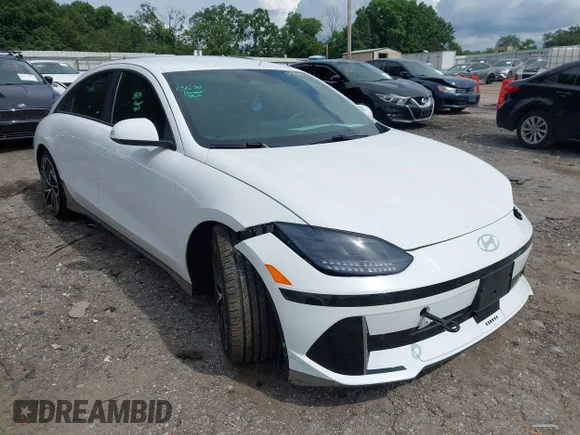 ✅ 2023 Hyundai Ioniq 6 SEL • VIN: KMHM34AC0PA044198 • Lot: 45219867. Wystawiony na IAAI z przebiegiem 16 722 mil. Bezpłatny archiwum sprzedaży aukcyjnych z USA i szczegółowy raport historii pojazdu na DreamBid. Zdjęcie 1.