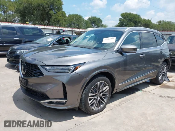 ✅ 2025 Acura MDX Advance • VIN: 5J8YE1H80SL032972 • Lot: 42912012. Wystawiony na IAAI z przebiegiem 1 271 mil. Bezpłatny archiwum sprzedaży aukcyjnych z USA i szczegółowy raport historii pojazdu na DreamBid. Zdjęcie 2.