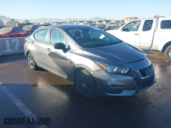 ✅ 2021 Nissan Versa S • VIN: 3N1CN8BV9ML881668 • Лот: 43938526. Опубликован ранее на IAAI с пробегом 79 171 миль. Бесплатный доступ к архиву аукционных продаж из США и подробный отчёт об истории автомобиля на DreamBid. Изображение 1.