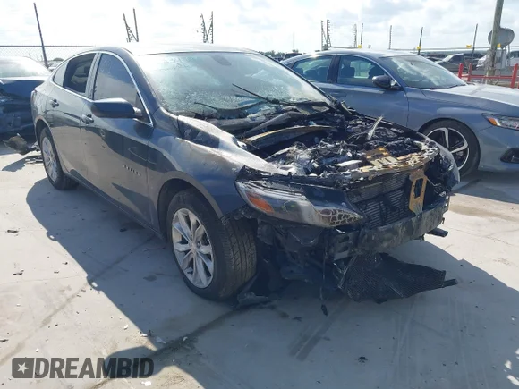 ✅ 2021 Chevrolet Malibu LT • VIN: 1G1ZD5STXMF050836 • Lot: 45534785. Listed on IAAI with Not provided. Free auction sales archive from the USA and detailed vehicle history report at DreamBid. Image 1.