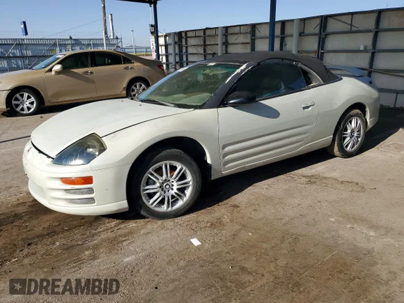 ✅ 2001 Mitsubishi Eclipse • VIN: 4A3AE35G91E001775 • Lot: 60036956. Wystawiony na Copart z przebiegiem Nie podano. Bezpłatny archiwum sprzedaży aukcyjnych z USA i szczegółowy raport historii pojazdu na DreamBid. Zdjęcie 1.