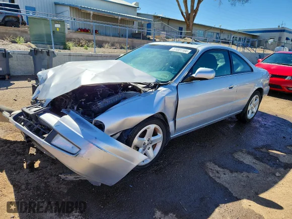 ✅ 2001 Acura CL Type S • VIN: 19UYA42601A033246 • Lot: 51001166. Listed on Copart with 185,236 mi. Free auction sales archive from the USA and detailed vehicle history report at DreamBid. Image 1.