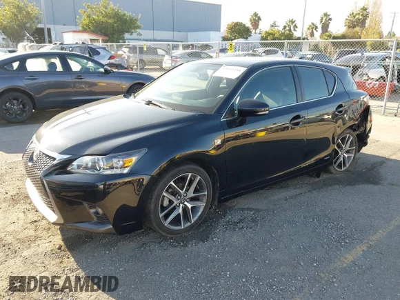 ✅ 2015 Lexus CT 200h • VIN: JTHKD5BH4F2233209 • Лот: 43812238. Опубліковано раніше на IAAI з пробігом 98 388 миль. Безкоштовний доступ до архіву аукціонних продажів зі США та докладний звіт про історію автомобіля на DreamBid. Зображення 2.