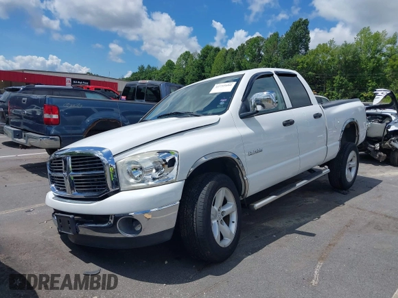✅ 2008 Dodge RAM • VIN: 1D3HU18N08J224962 • Lot: 42755681. Listed on IAAI with 137,431 mi. Free auction sales archive from the USA and detailed vehicle history report at DreamBid. Image 2.