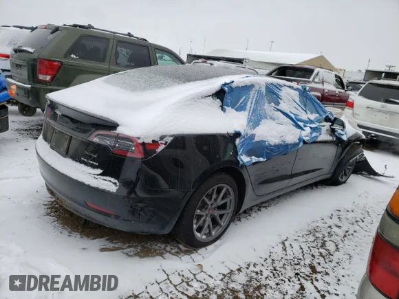✅ 2021 Tesla Model 3 Long Range • VIN: 5YJ3E1EB1MF052436 • Лот: 39977243. Опубліковано раніше на Copart з пробігом Не вказано. Безкоштовний доступ до архіву аукціонних продажів зі США та докладний звіт про історію автомобіля на DreamBid. Зображення 3.
