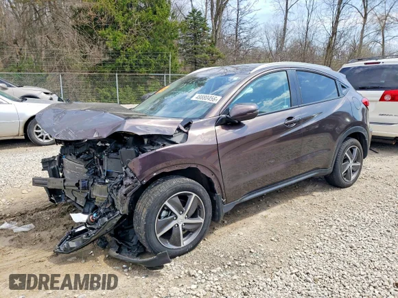 ✅ 2022 Honda HR-V EX-L • VIN: 3CZRU6H79NM705765 • Лот: 48880456. Опубликован ранее на Copart с пробегом 30 019 миль. Бесплатный доступ к архиву аукционных продаж из США и подробный отчёт об истории автомобиля на DreamBid. Изображение 1.