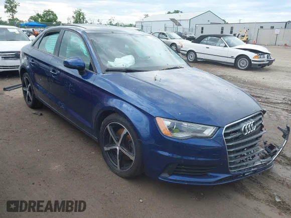 ✅ 2016 Audi A3 Premium • VIN: WAUB8GFF8G1012503 • Lot: 45238654. Listed on IAAI with 143,975 mi. Free auction sales archive from the USA and detailed vehicle history report at DreamBid. Image 1.
